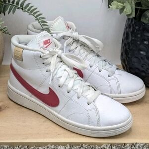 Nike Court Royale 2 Women's Size 7.5 White Leather High Top